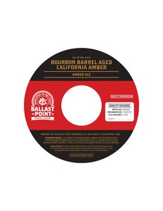 Ballast Point Bourbon Barrel Aged California Amber