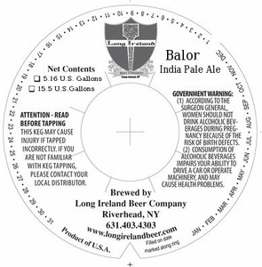 Long Ireland Beer Company Balor India Pale Ale