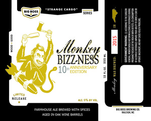 Big Boss Brewing Company Monkey Bizz-ness