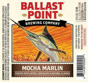 Ballast Point Mocha Marlin April 2016