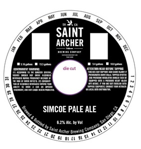 Saint Archer Brewing Co. April 2016