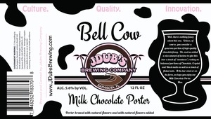 Bell Cow Milk Chocolate Porter May 2016