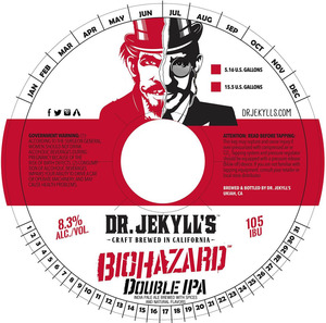 Dr. Jekyll's Biohazard May 2016