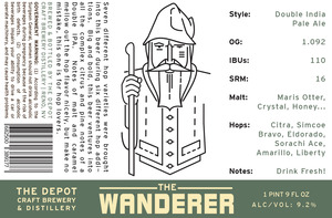 The Wanderer Double IPA