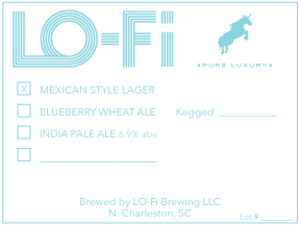 Lo-fi Brewing Mexican Lager April 2016