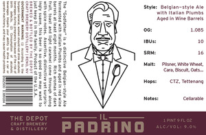 Il Padrino Belgian-style Ale With Italian Plumbs