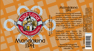 Highland Brewing Co. Mandarina March 2016