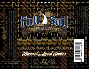 Full Sail Imperial Stout Bourbon Barrel Aged April 2016