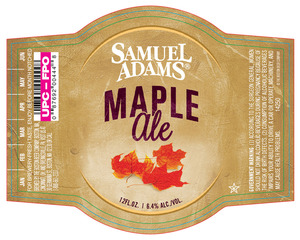 Samuel Adams Maple Ale April 2016