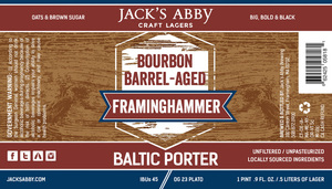 Bourbon Barrel Aged Framinghammer April 2016