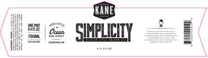 Kane Brewing Company Simplicity