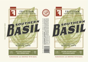 Fullsteam Brewery Southern Basil