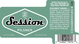 Session Premium Northwest Pilsner April 2016