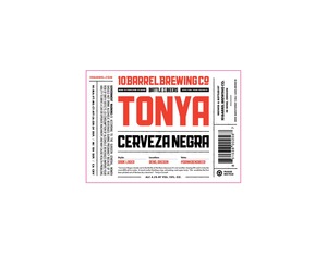 10 Barrel Brewing Co. Tonya