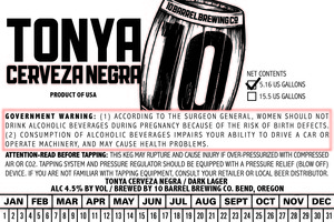 10 Barrel Brewing Co. Tonya