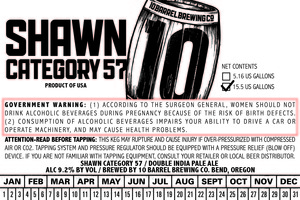 10 Barrel Brewing Co. Shawn Category 57 April 2016