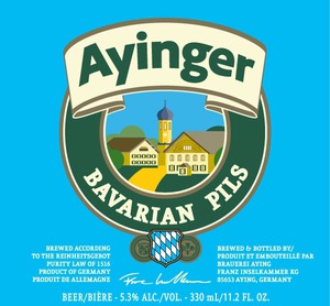 Ayinger Bavarian Pils April 2016
