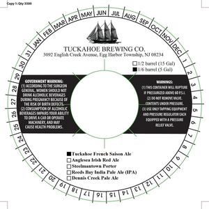 Tuckahoe Brewing Company Tuckahoe French Saison Ale