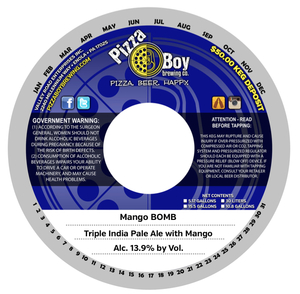 Pizza Boy Brewing Co. Mango Bomb