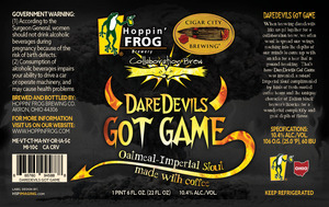 Hoppin' Frog Daredevils Got Game