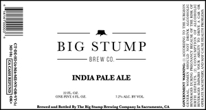 Big Stump Brewing Company India Pale Ale