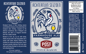 The Post Brewing Company Achtertuin Seizoen Farmhouse Ale
