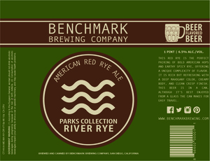Benchmark Brewing Company River Rye
