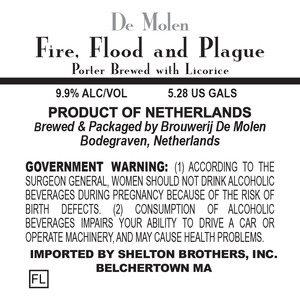 De Molen Fire, Flood And Plague