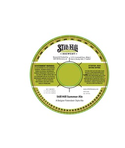 Still Hill Summer Ale April 2016