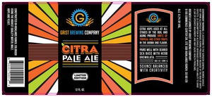 Grist Brewing Company Citra Pale Ale