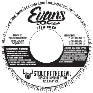 Stout At The Devil April 2016