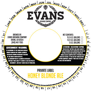 Pl Honey Blonde Ale April 2016