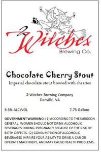 2 Witches Brewing Company Chocolate Cherry Stout