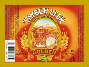 Taybeh Golden Beer Taybeh