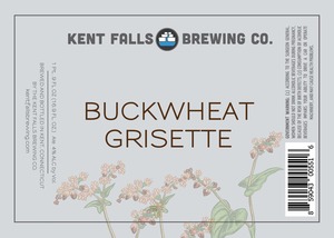 Kent Falls Brewing Co. Buckwheat Grisette