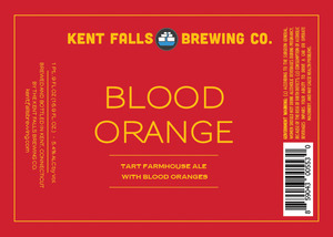 Kent Falls Brewing Co. Blood Orange May 2016