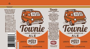 The Post Brewing Company Townie Hoppy American Ale April 2016