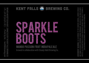 Kent Falls Brewing Co. Sparkle Boots