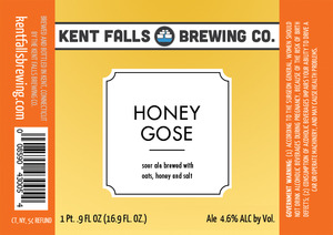 Kent Falls Brewing Co. Honey Oat Gose