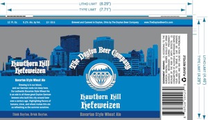 The Dayton Beer Company Hawthorn Hill Hefeweizen