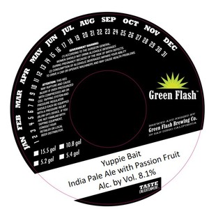 Green Flash Brewing Company Yuppie Bait April 2016