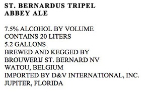 St. Bernardus Tripel