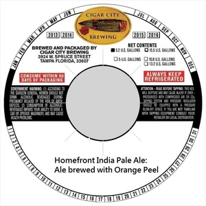 Homfront Ipa April 2016