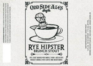Odd Side Ales Rye Hipster Brunch Stout April 2016