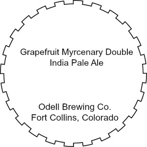 Odell Brewing Co. Grapefruit Myrcenary Double IPA