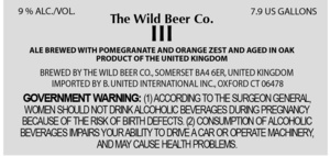 The Wild Beer Co. Iii (no. Three) April 2016