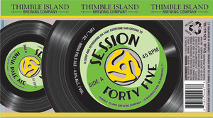Thimble Island Brewing Company Session Forty Five - India Pale Ale