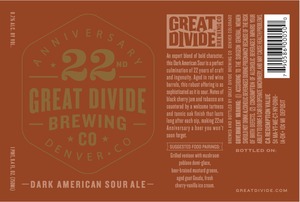 Great Divide Brewing Company 22nd Anniversary May 2016