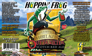 Hoppin' Frog Scotch Barrel Aged Outta Kilter