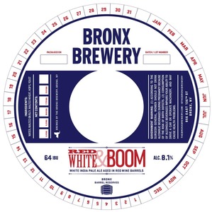 The Bronx Brewery Red, White, & Boom